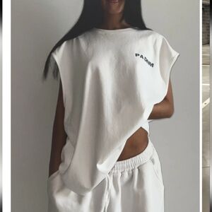 PA DNM white Boxing  Tee,  T Shirt, Top, Size S